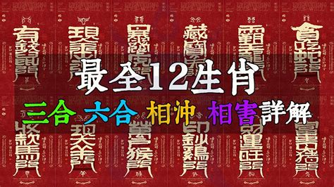 生肖相沖|靈匣網生肖配對